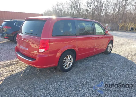 2013 Dodge Grand Caravan Sxt из США, поврежденный, VIN 2C4RDGCG4DR686424
